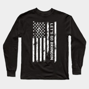 Let's Go Brandon Flag Long Sleeve T-Shirt